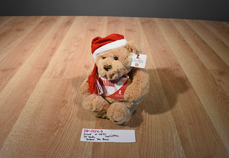 Gund St. Jude Joshua Tan Teddy Bear Beanbag Plush