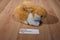 Fordlet Orange and White Bunny Rabbit 1990 Plush