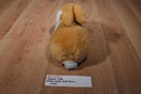 Fordlet Orange and White Bunny Rabbit 1990 Plush
