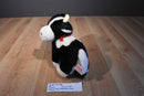 Russ Clover Holstein Cow With Black Hat Plush