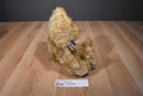 Russ Cromwell Beige and Brown Teddy Bear Beanbag Plush