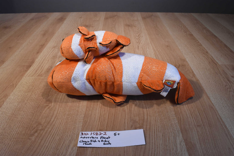 Adventure Planet Birth of Life Clown Fish and Baby Plush