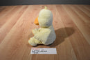 Ty Pluffies Ducky Yellow and Orange Duck 2005 Beanbag Plush