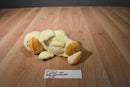 Ty Pluffies Ducky Yellow and Orange Duck 2005 Beanbag Plush