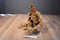 Tri Russ Brown Bear/Reindeer with Fake Nose Beanbag Plush