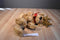 Tri Russ Brown Bear/Reindeer with Fake Nose Beanbag Plush