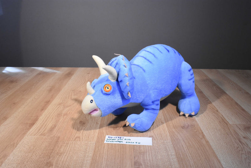 Whisper Soft Mills Triceratops Dinosaur Plush