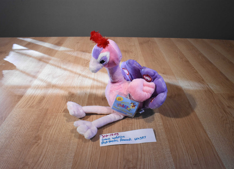 Ganz Webkinz Pinktastic Peacock Beanbag Plush Sealed Code
