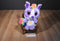 Fiesta Purple and White Puppycorn Dog Unicorn Plush