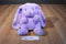 Aurora Purple Lopsie Wopsie Bunny Rabbit With Flower Ears Plush