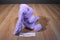 Aurora Purple Lopsie Wopsie Bunny Rabbit With Flower Ears Plush