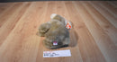 Ty Classic Buttons the Brown and Beige Bunny Rabbit 1997 Beanbag Plush