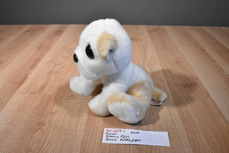 Aurora Dreamy Eyes Brucer the Bulldog Puppy Dog Beanbag Plush