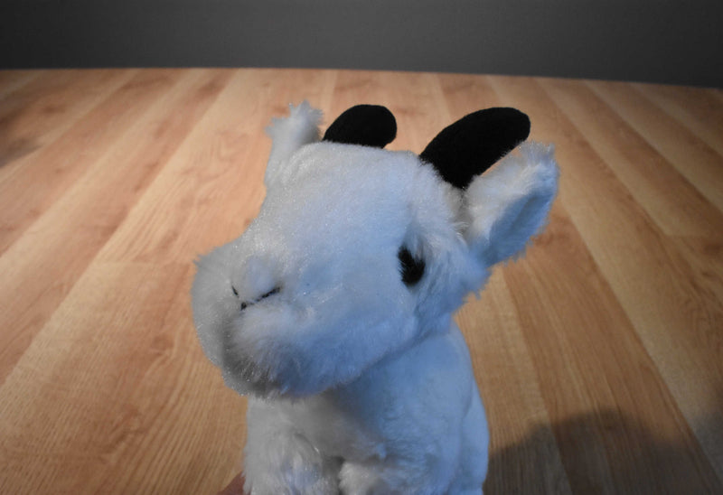 White Mountain Goat Beanbag Plush