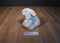Animal Adventure White and Pink Bunny Rabbit 2010 Plush