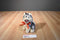 Northern Gifts Wild Wonders Grey and Beige Husky Plush With Red Bow