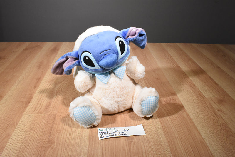 Disney Store Stitch in Beige Bunny Rabbit Costume Plush