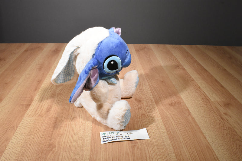 Disney Store Stitch in Beige Bunny Rabbit Costume Plush