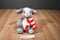 Aurora Gray and White Mouse Beanbag Plush