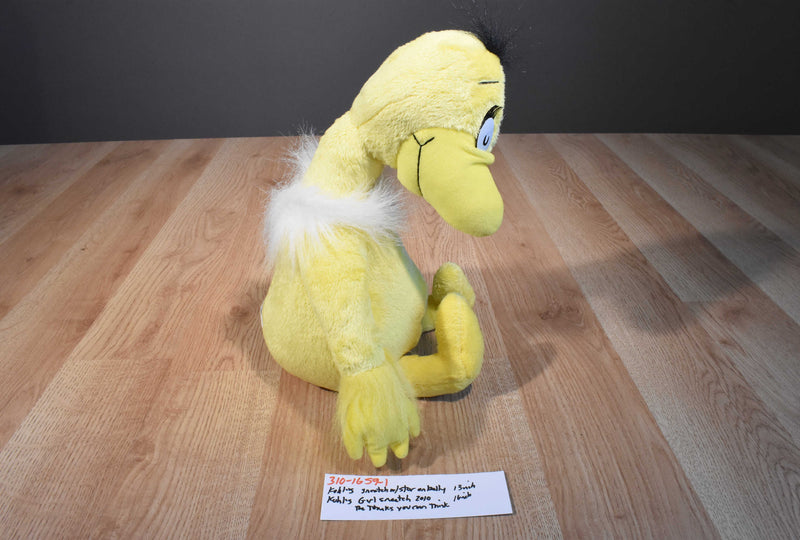 Kohl's Yellow Star Bellied Sneetch and Yellow Think Bird Plush