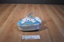 Aurora Fancy Pals Bichon Maltese Poodle Plush in Blue Carrier Bag