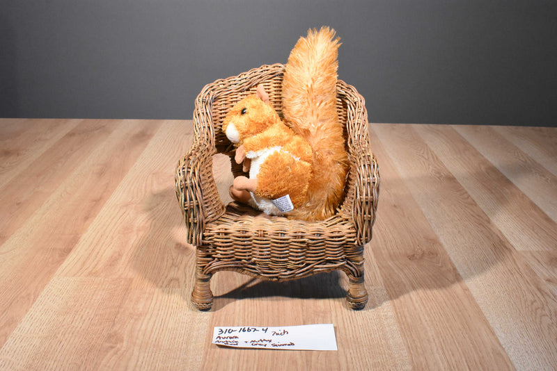Aurora Flopsies Nutsie and Nutty Squirrels Beanbag Plush