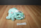 Ty Buddies 1998 and Babies 1996 Hippity Green Bunny Rabbit Beanbag Plush