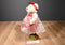 Russ Claudette White Teddy Bear Heart Polk-a-Dot Dress Plush