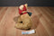 Hallmark Bunnies by the Bay Brown Dog  Buddy Hollyday 2002 Beanbag Plush