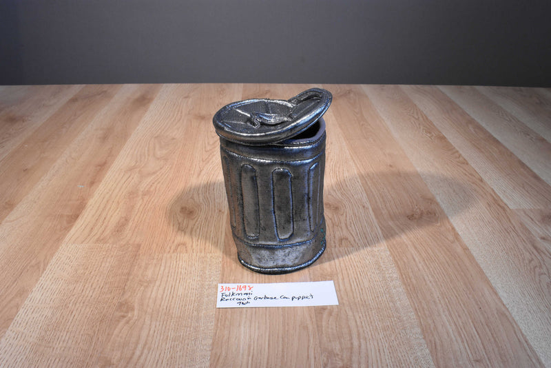 Folkmanis Raccoon in Garbage/Trash Can Puppet