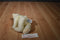 Russ Abercrombie Wooly White Bear Beanbag Plush