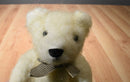 Russ Abercrombie Wooly White Bear Beanbag Plush