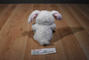 Hallmark White Bunny Holding a Zippered Egg Beanbag Plush