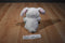 Hallmark White Bunny Holding a Zippered Egg Beanbag Plush