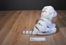 Fiesta White Tiger Cub Beanbag Plush With Blue Eyes