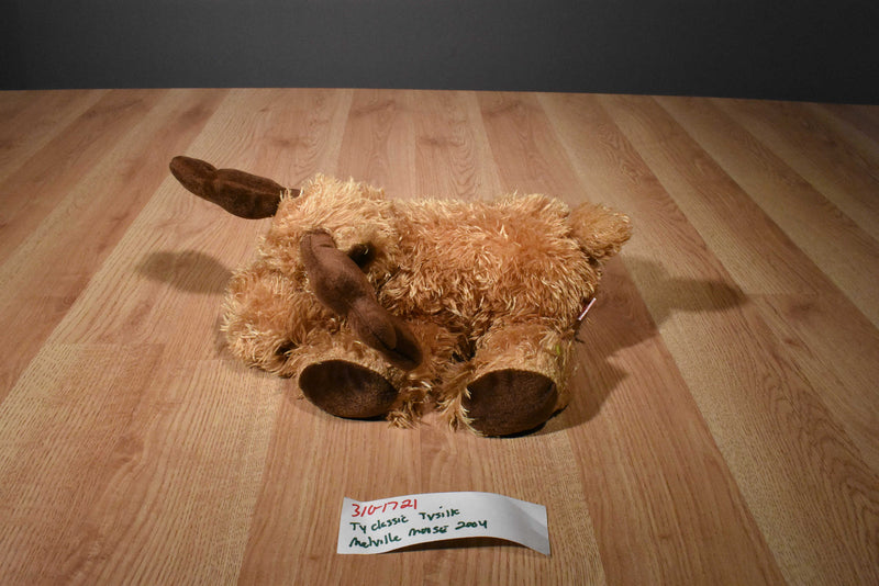 Ty Classic Melville the Moose 2004 Beanbag Plush