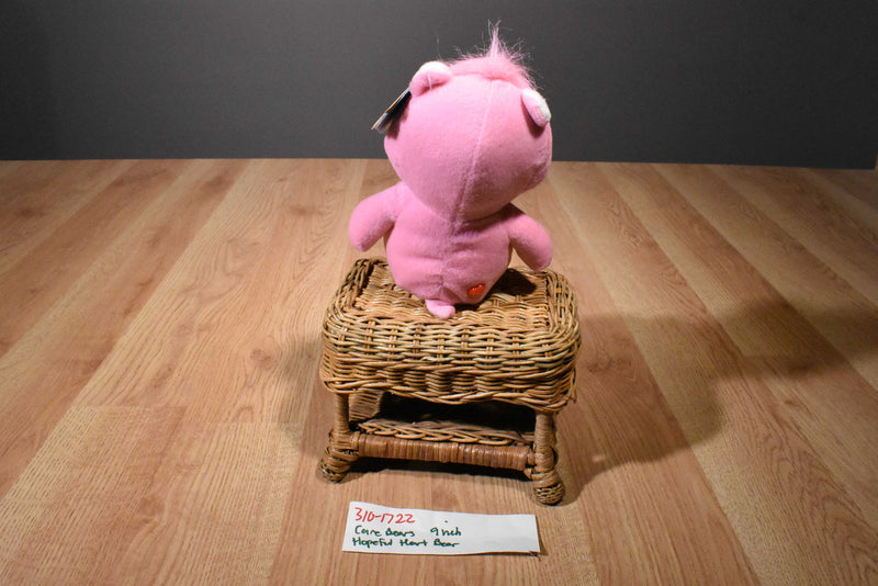 TGFC Care Bears Hopeful Heart Bear 2005 Beanbag Plush
