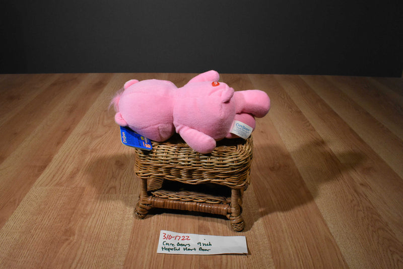 TGFC Care Bears Hopeful Heart Bear 2005 Beanbag Plush