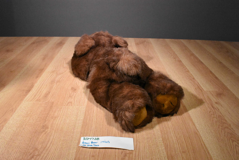 A&A People Pals Brown Bear Plush