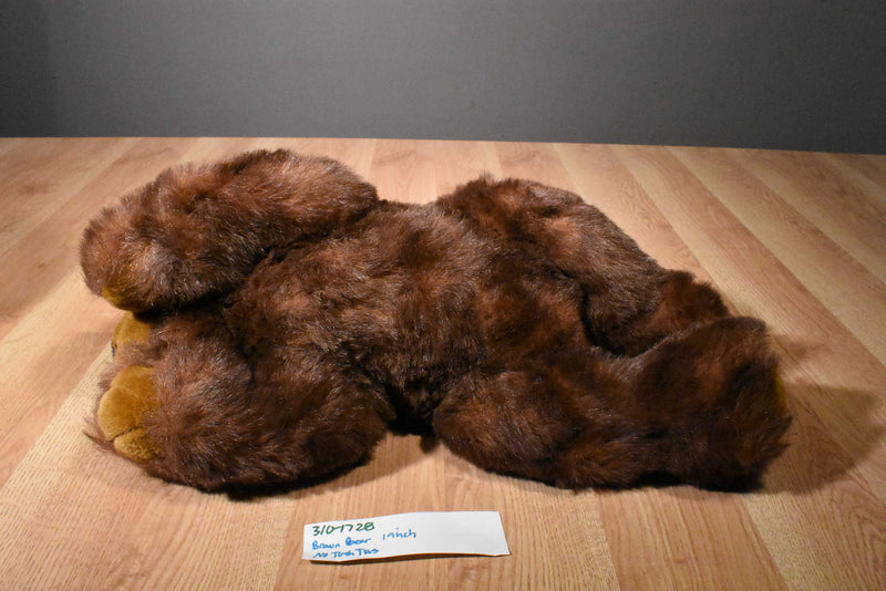 A&A People Pals Brown Bear Plush