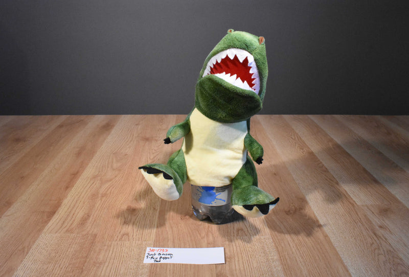 Just Qunseen Green and Yellow T-Rex Puppet