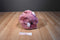 Dan Dee Pink Mauve Teddy Bear with Santa Hat Plush