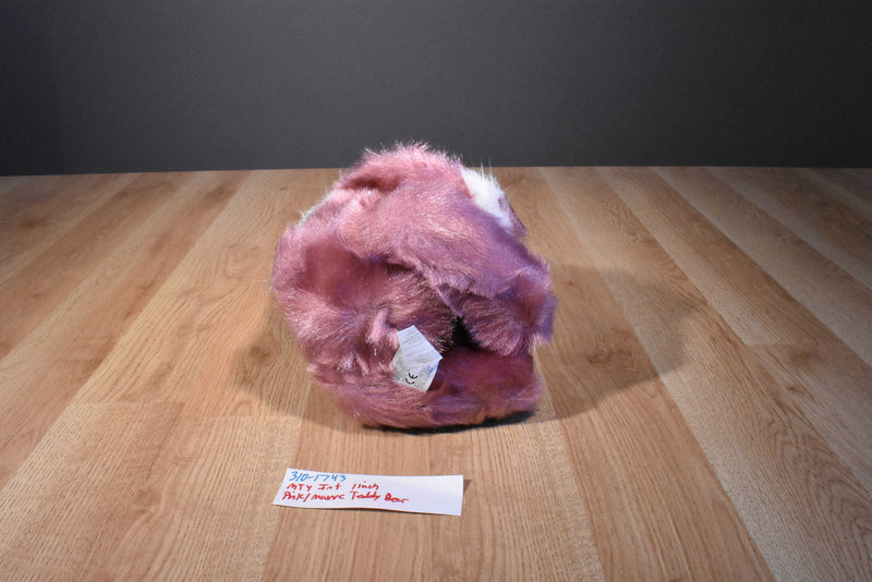 Dan Dee Pink Mauve Teddy Bear with Santa Hat Plush