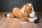 Goffa Brown and White Pinto Horse Plush