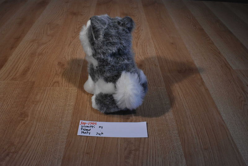 Vivantti Finland Husky Plush With blue Eyes