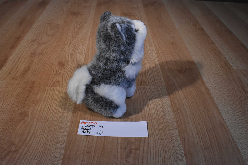 Vivantti Finland Husky Plush With blue Eyes