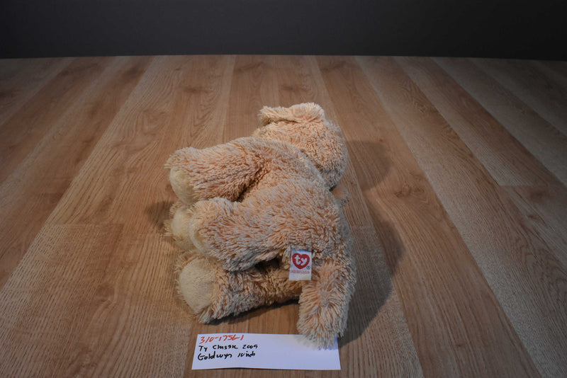 Ty Classic Goldwyn Golden Retriever Puppy Dog 2009 Beanbag Plush