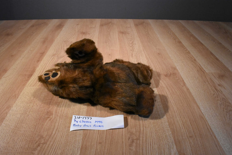 Ty Classic Baby Paws Maple Brown Bear 1996 Plush