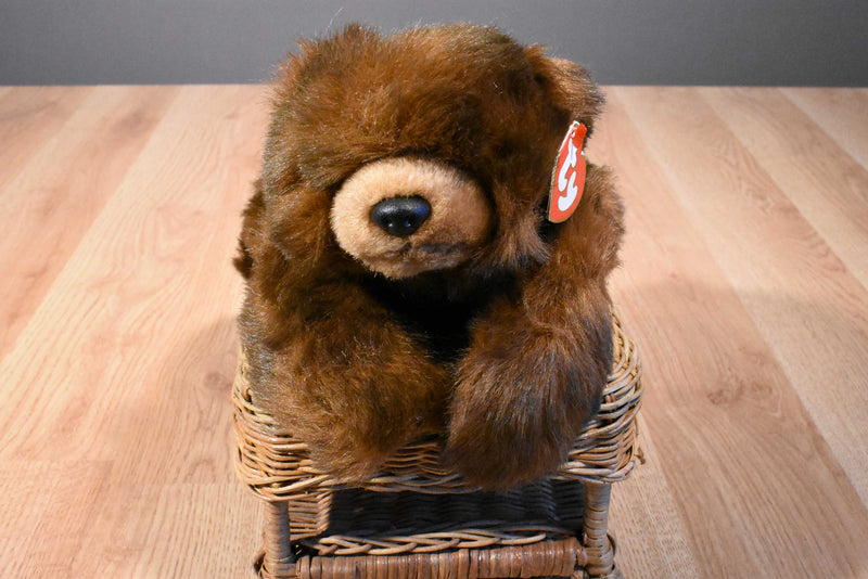 Ty Classic Baby Paws Maple Brown Bear 1996 Plush