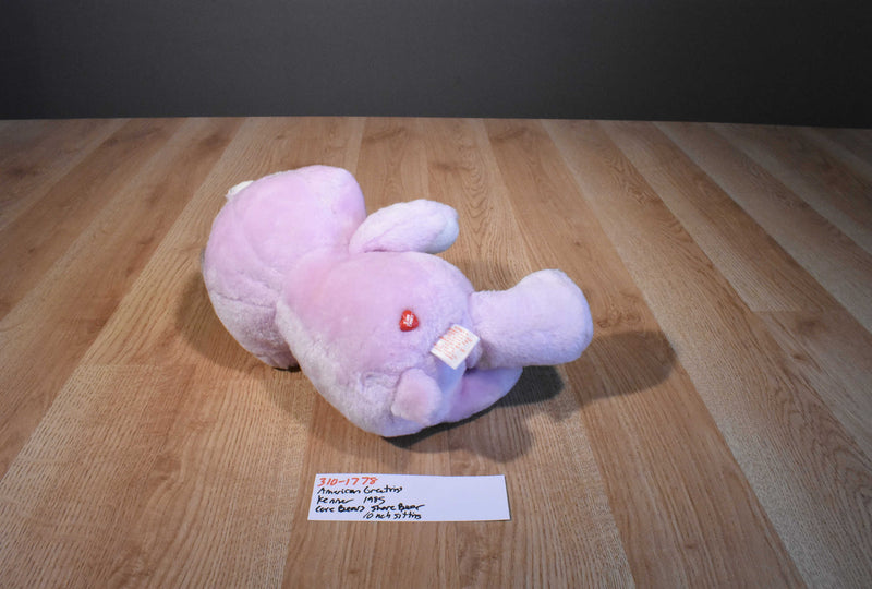 Kenner Care Bears Purple Share Bear 1985 Plush
